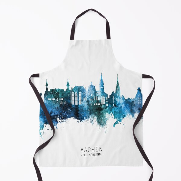 Item preview, Aachen Germany Skyline designed and sold by ArtPrints.
