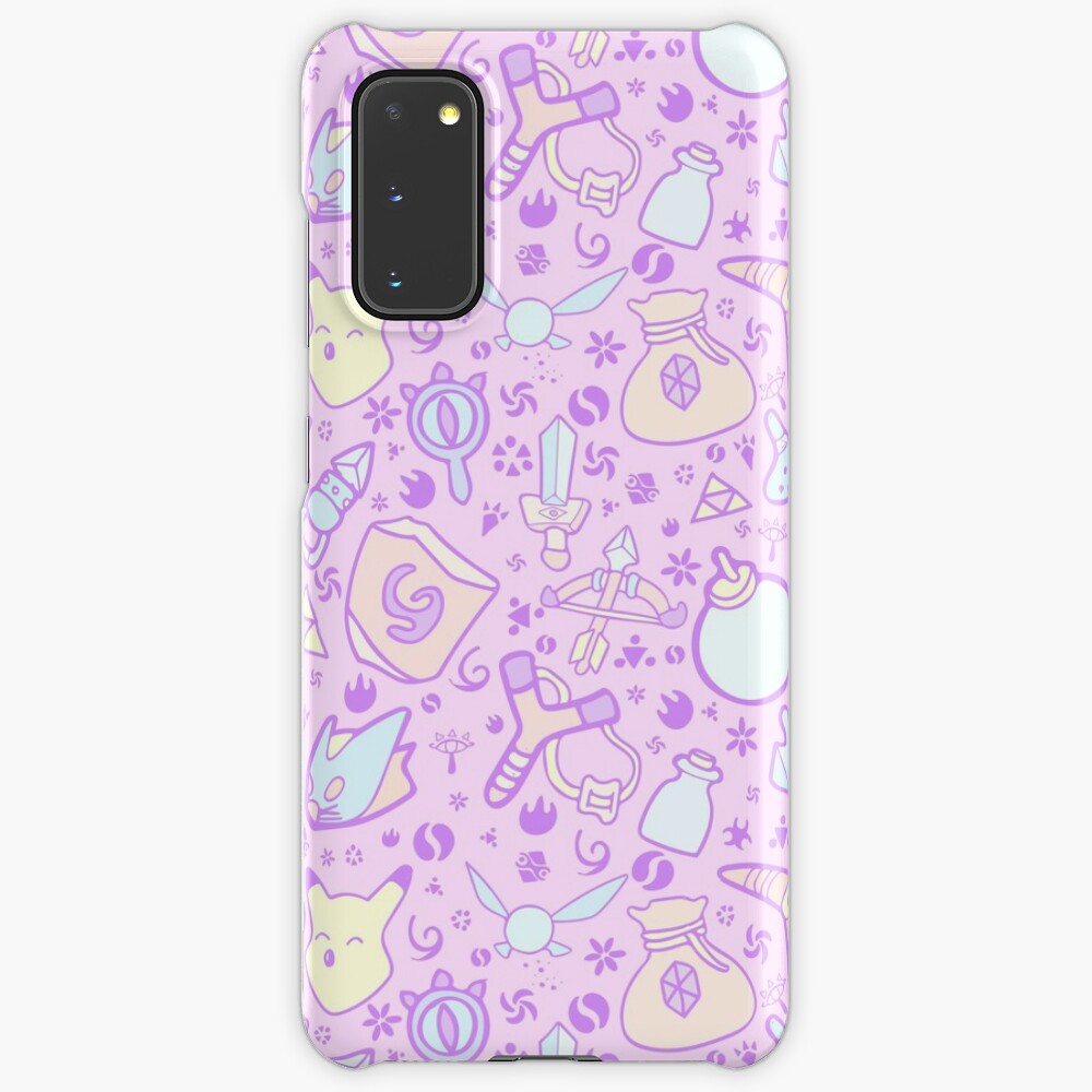 Zelda Doodlez (Pink Pastel ver.) Case & Skin for Samsung Galaxy