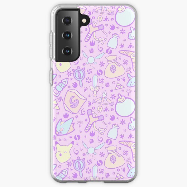 Zelda Doodlez (Pink Pastel ver.) Coque souple Samsung Galaxy