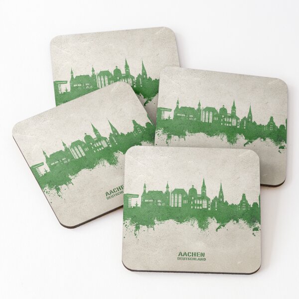 Item preview, Aachen Germany Skyline designed and sold by ArtPrints.