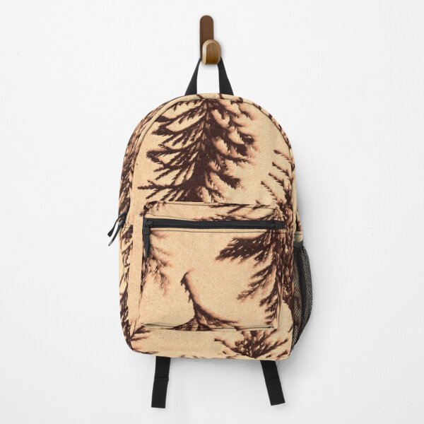 Item preview, Brown botanical floral pattern 6 designed and sold by KasparekFineArt.