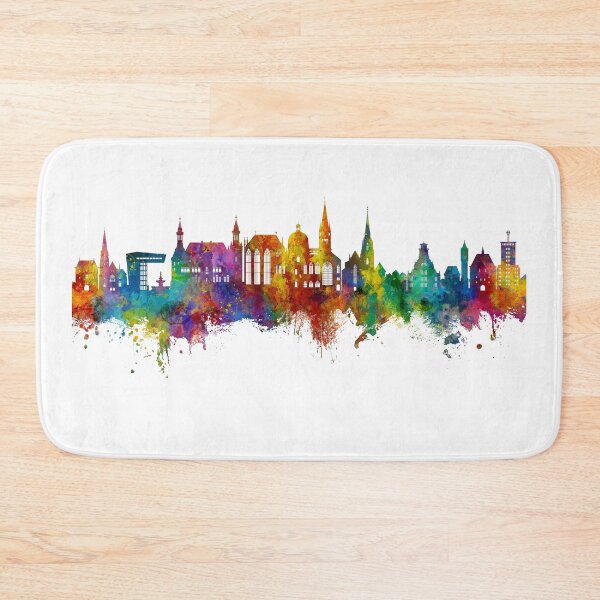 Item preview, Aachen Germany Skyline designed and sold by ArtPrints.