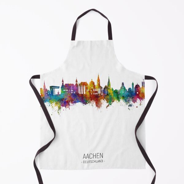 Item preview, Aachen Germany Skyline designed and sold by ArtPrints.