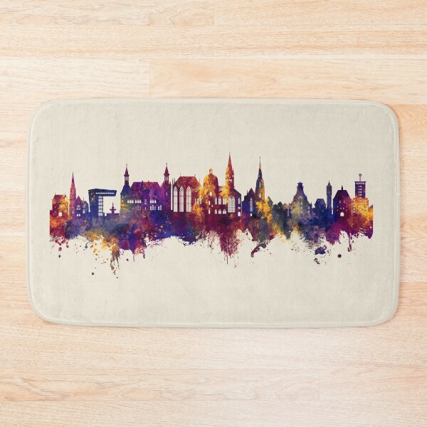 Item preview, Aachen Germany Skyline designed and sold by ArtPrints.