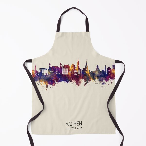 Item preview, Aachen Germany Skyline designed and sold by ArtPrints.