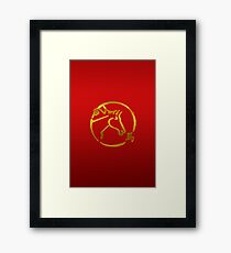Year of The Horse Framed Print