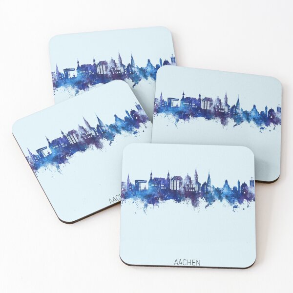 Item preview, Aachen Germany Skyline designed and sold by ArtPrints.