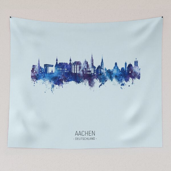 Item preview, Aachen Germany Skyline designed and sold by ArtPrints.