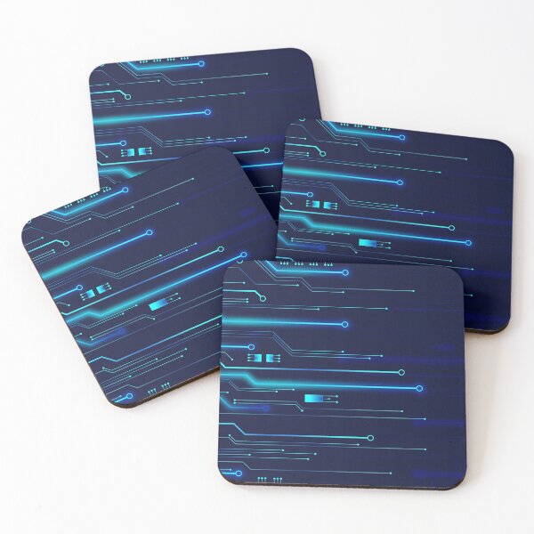 Item preview, Neon Circuit Board designed and sold by Vector Scout Lab.
