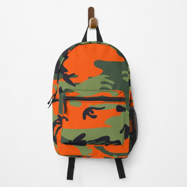 Item preview, Green Orange Camouflage Pattern designed and sold by tpixx.