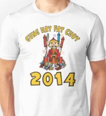 Happy Chinese New Year 2014 Unisex T-Shirt