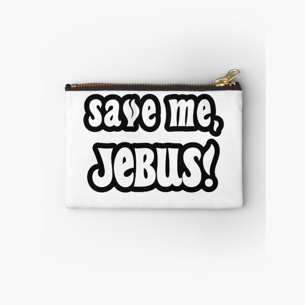 Item preview, Save Me, Jebus! - Black Outline designed and sold by WPahat.