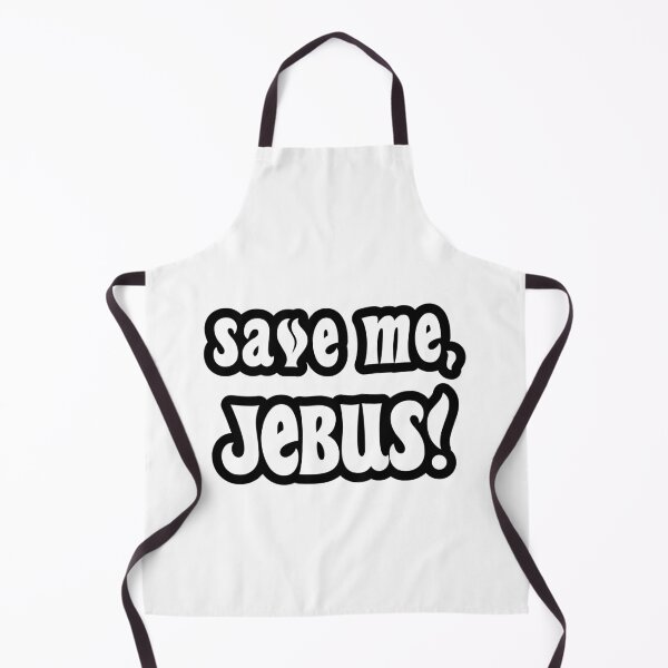 Item preview, Save Me, Jebus! - Black Outline designed and sold by WPahat.