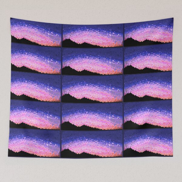 Item preview, sunset pixel art designed and sold by tension.