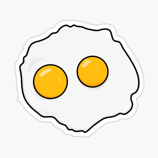 Egg Stickers Redbubble - nuke that looks like egg stand roblox