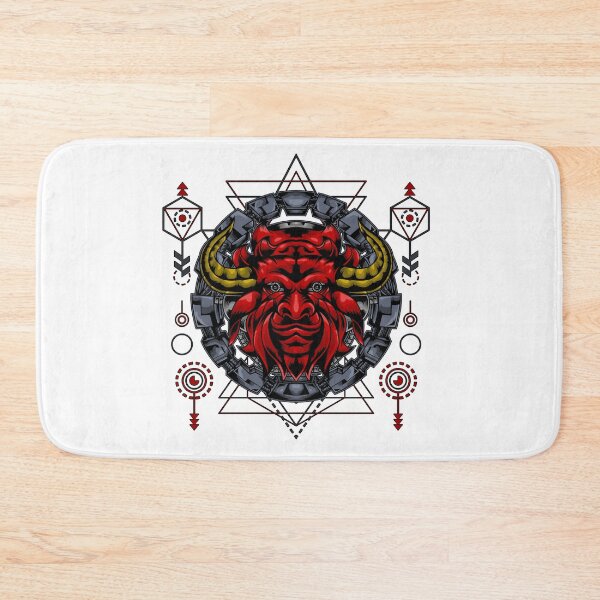 Item preview, Sacred Geometry Red Bull Head designed and sold by JTS STORE.