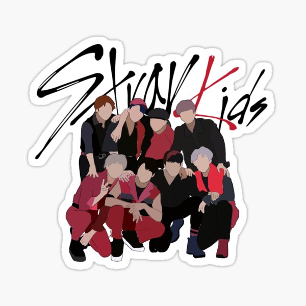 stray kids | gods menu group photo Sticker for Sale by ddaenggoodies