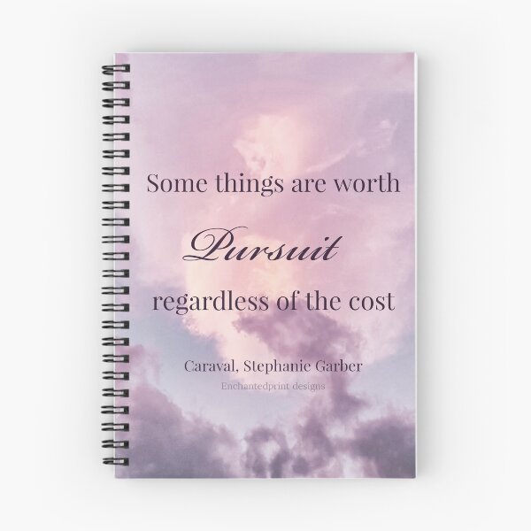 Item preview, Caraval qoute - some things are worth pursuit designed and sold by Enchantedprint.