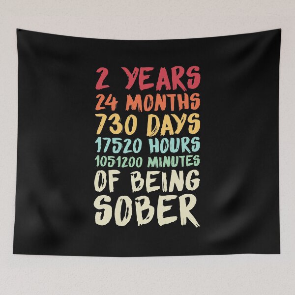 Item preview, 2 Years Sober Anniversary  designed and sold by hadicazvysavaca.