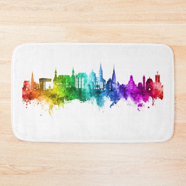 Item preview, Aachen Germany Skyline designed and sold by ArtPrints.