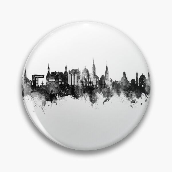 Item preview, Aachen Germany Skyline designed and sold by ArtPrints.