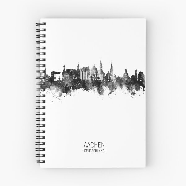 Item preview, Aachen Germany Skyline designed and sold by ArtPrints.