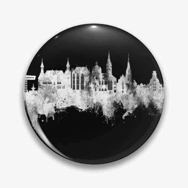 Item preview, Aachen Germany Skyline designed and sold by ArtPrints.