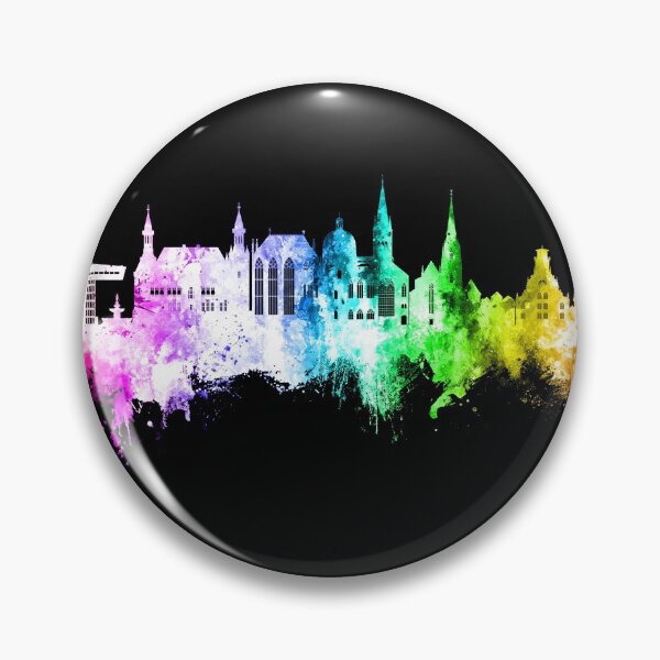 Item preview, Aachen Germany Skyline designed and sold by ArtPrints.