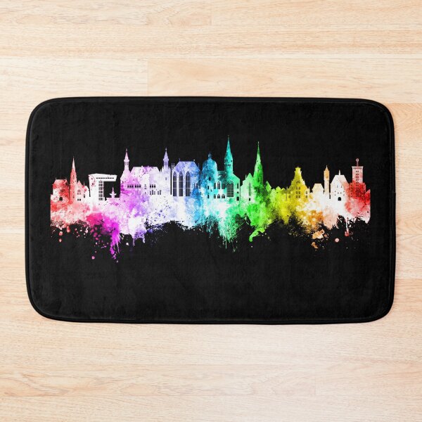 Item preview, Aachen Germany Skyline designed and sold by ArtPrints.