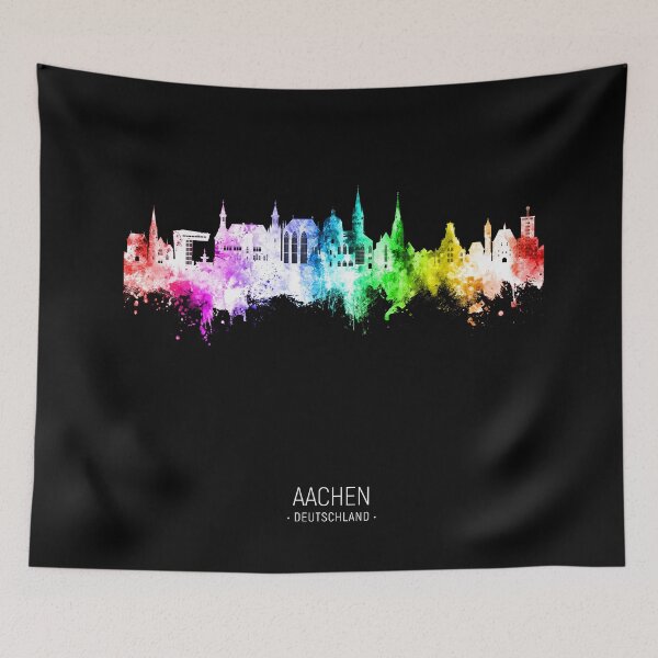 Item preview, Aachen Germany Skyline designed and sold by ArtPrints.