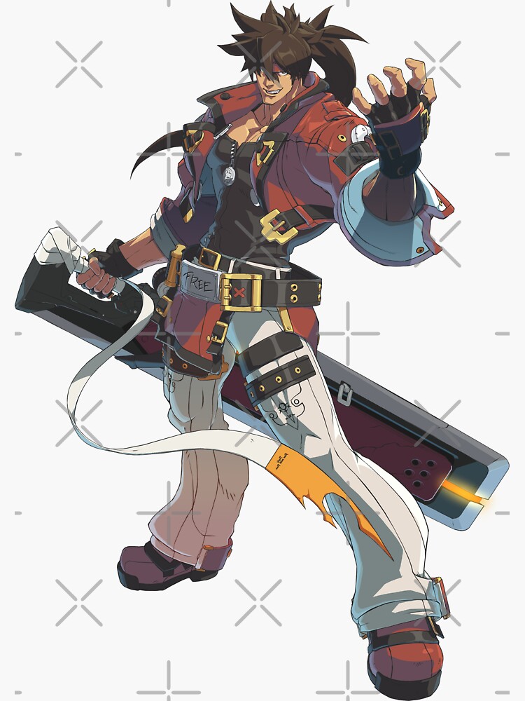 Gold Lewis - Guilty Gear - Sticker