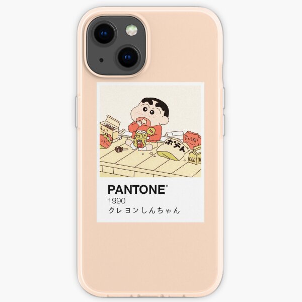 Shin Chan appréciant les collations Pantone Coque souple iPhone