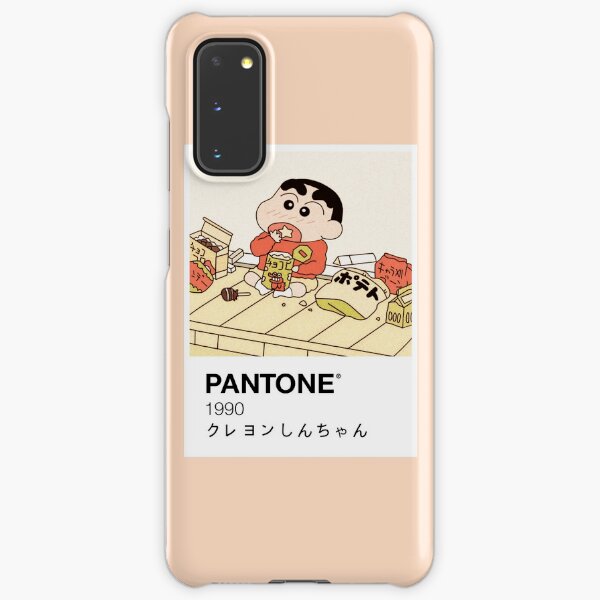 Shin Chan Enjoying Snacks Pantone Samsung Galaxy Snap Case