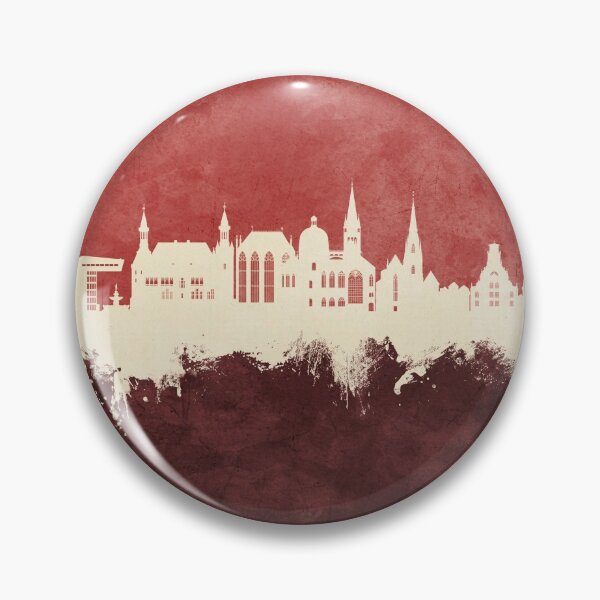 Item preview, Aachen Germany Skyline designed and sold by ArtPrints.