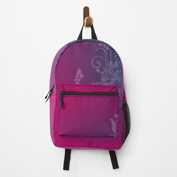 Item preview, Pink blue vivid gradient floral swirly designed and sold by Anteia.