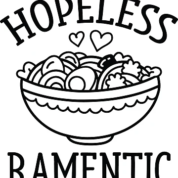 Artwork thumbnail, Hopeless Ramentic by LuckyFoxDesigns