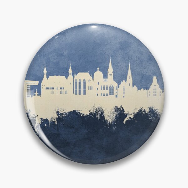 Item preview, Aachen Germany Skyline designed and sold by ArtPrints.