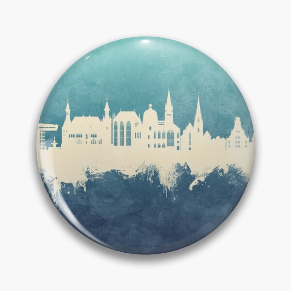 Item preview, Aachen Germany Skyline designed and sold by ArtPrints.