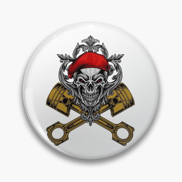 Item preview, Mechanic Soldier Skull designed and sold by JTS STORE.