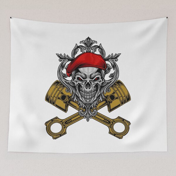 Item preview, Mechanic Soldier Skull designed and sold by JTS STORE.
