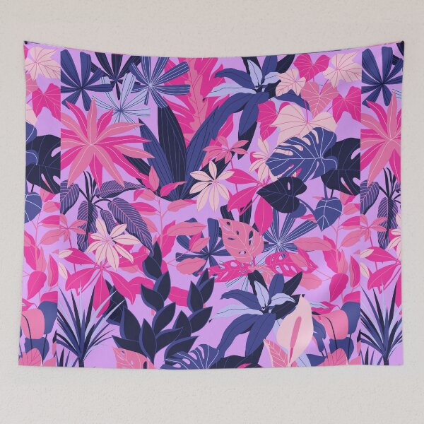 Item preview, Cyberpunk floral patten designed and sold by Faeblehoarder.