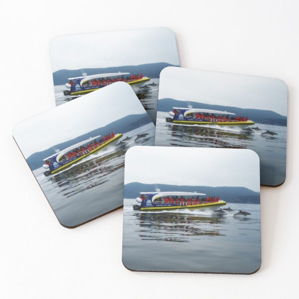 Item preview, Dolphins - Eco Adventure Cruise, Bruny Island,Tasmania, Australia.  designed and sold by Marilyn Harris.