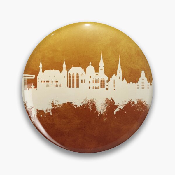 Item preview, Aachen Germany Skyline designed and sold by ArtPrints.