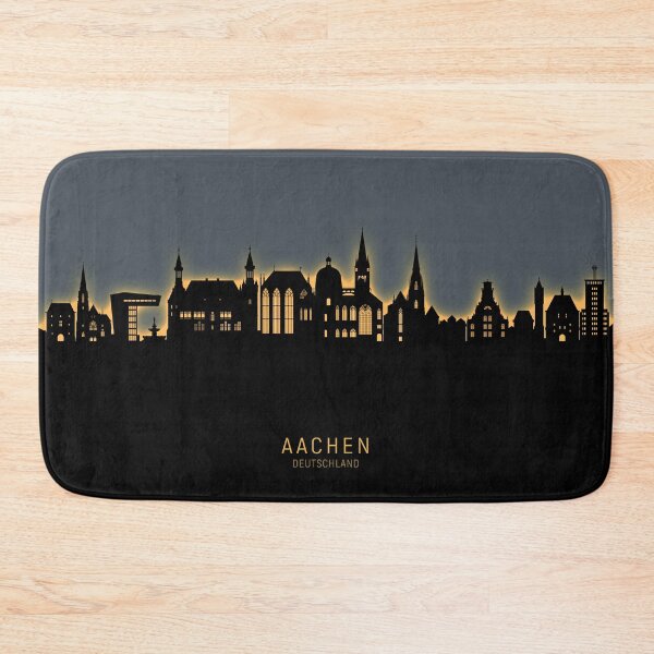 Item preview, Aachen Germany Skyline designed and sold by ArtPrints.