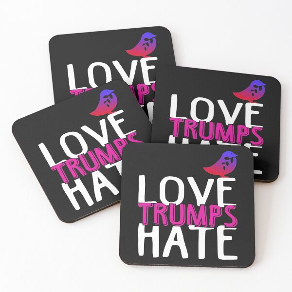 Item preview, Love Trumps Hate Funny Gift for Men Women Great Funny Gift on Election Day designed and sold by iamspiner.