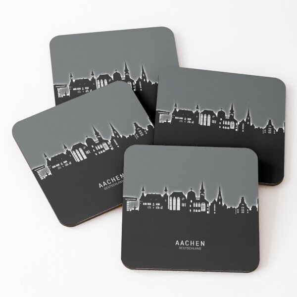 Item preview, Aachen Germany Skyline designed and sold by ArtPrints.