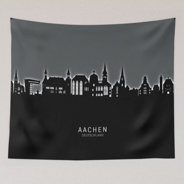 Item preview, Aachen Germany Skyline designed and sold by ArtPrints.