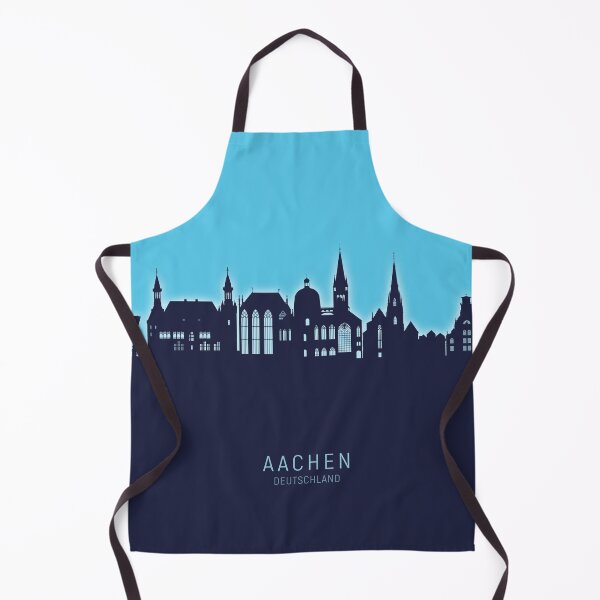Item preview, Aachen Germany Skyline designed and sold by ArtPrints.