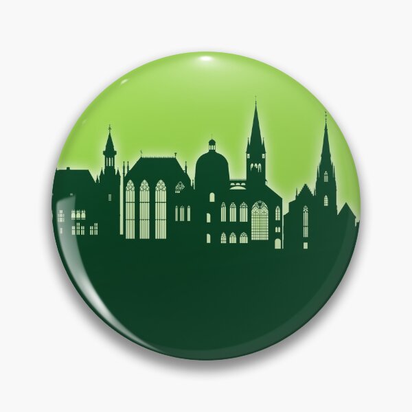 Item preview, Aachen Germany Skyline designed and sold by ArtPrints.