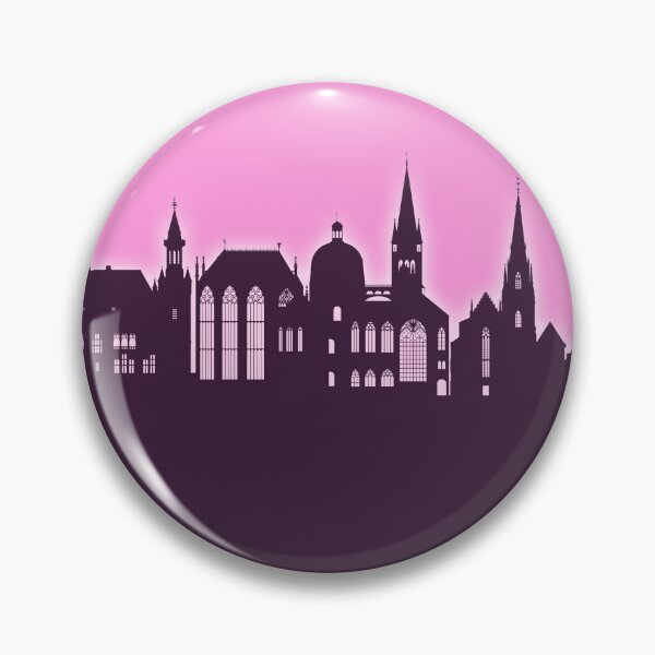 Item preview, Aachen Germany Skyline designed and sold by ArtPrints.
